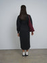 Point Black Zip Up Sweat Dress